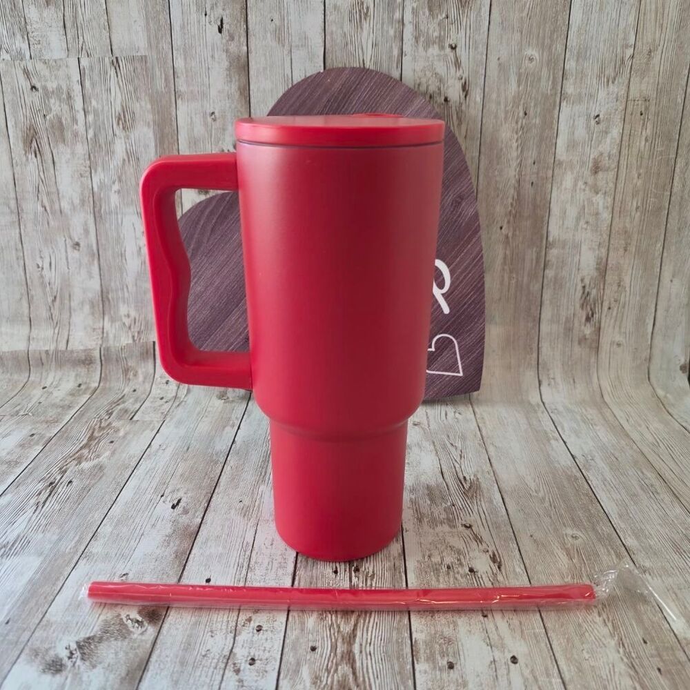 Red Water Bottle & Thermos NWOT